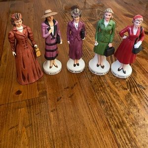 Lot of Rare Vintage Avon Lady NAAC Club Bottles